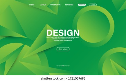 Green background texture. 3d illustration, 3d rendering.