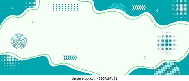 green background texture colorful template banner with gradient color. design with liquid shape