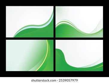 Textura de fondo verde con espacio blanco