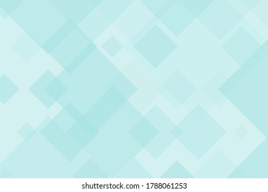 Fondo verde con cuadrados transparentes, rombos, tapiz, fondo sencillo para cubiertas, páginas web y conferencias, tarjetas de visita. Ilustración del vector

