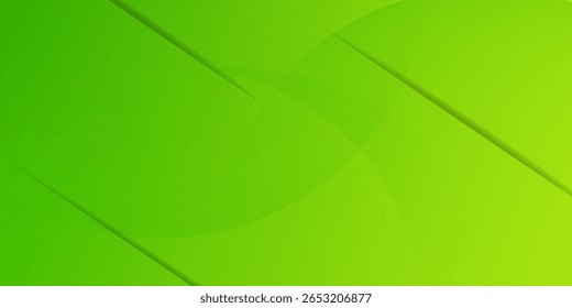 Fundo verde com design de padrão moderno. Vetor Eps10