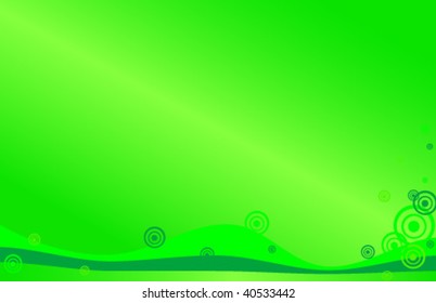 Green background vector