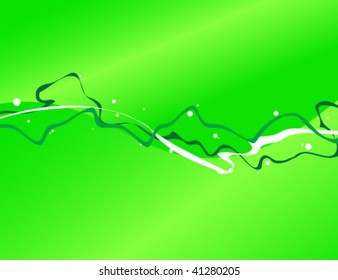 Green background vector