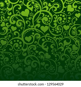  Green background. vector illustration