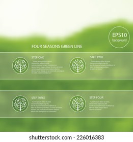 green background vector illustration 