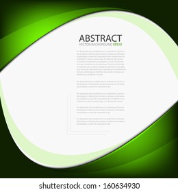 green background vector illustration for background design for text and message design on modern website