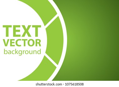Green background vector illustration lighting effect graphic for text and message board design infographic	