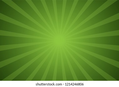 Green background vector illustration lighting effect graphic for text and message board design infographic	
