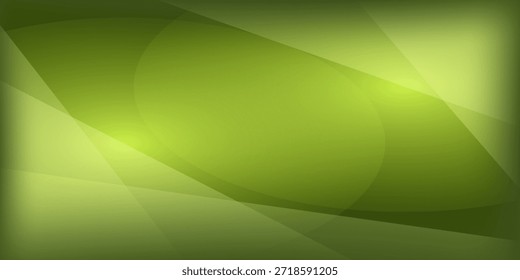 Gráfico de efecto de iluminación de Ilustración vectorial de fondo verde para infografía de diseño de texto y tablero de mensajes