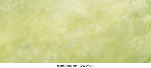 Textura vectorial de color de fondo verde para póster, portada, banner, volante, tarjetas. Ilustración verde claro dibujada a mano para el diseño. Pintura minimalista. Textura de papel sucio.