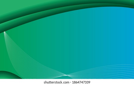 fondo verde con contorno blanco