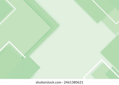 Ein grüner Hintergrund mit weißen Quadraten und Dreiecken. Die Quadrate und Dreiecke sind so angeordnet, dass ein Gefühl von Bewegung und Energie entsteht. Die Szene ist dynamisch und lebendig