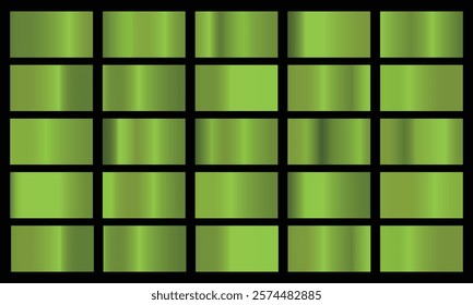 green background with the words gradient color on it