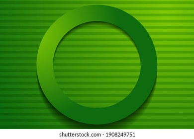 fondo verde. Fondo de capas de solapamiento de color 3d.