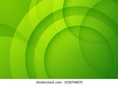 grüne Hintergründe. abstrakter 3D-Kreis Hintergrund.