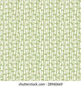 green bamboo in one pattern