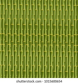 Green bamboo stick pattern background. Vector illustration, template, wallpaper. Bamboo poles, steam print.