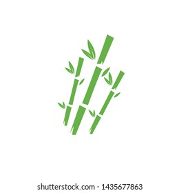 Green Bamboo vector illustration design.