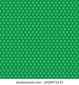 Green Bandhani Dots Traditional Pattern Vector