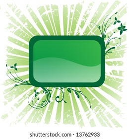 Green banner