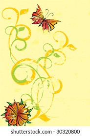 green banner