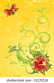 green banner