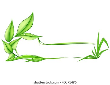 green banner