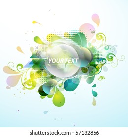 Green banner
