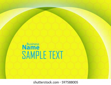 Green banner abstract template for card. Metal Background with waves and reflections. Business background, silver, illustration. Illustration of abstract background with a metallic element