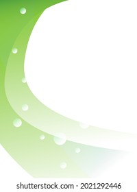 green banner background and backdrop , abstract background ,pattern, poster, power point vector picture