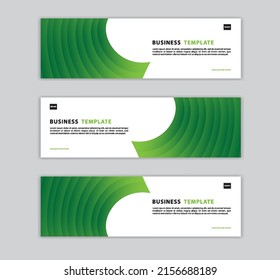 Green banner template vector illustration, Geometric banner design, green web background, polygonal Abstract background, web page, header for website, billboard, gift voucher, card, social media post