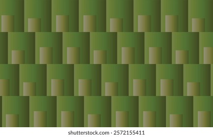 Green Basket Pattern Knitted Background