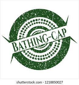 Green Bathing-cap rubber grunge texture seal