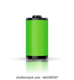green battery icon