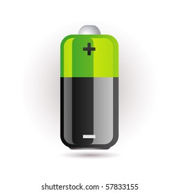 green battery icon