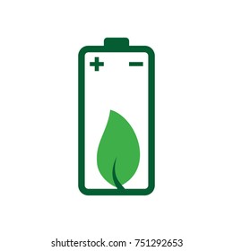 green battery vector icon, battery icon 