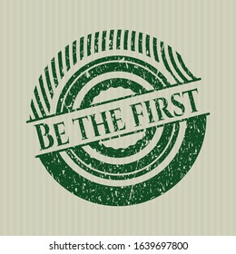Green Be the first rubber grunge seal