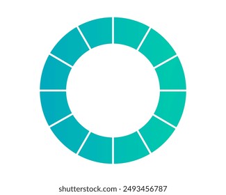Green Beach Gradient color, Vector illustration for your graphic design
