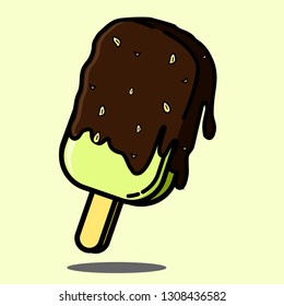 green beans ice cream