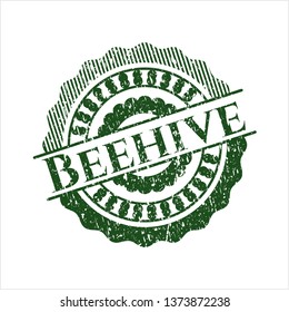 Green Beehive with rubber seal texture
