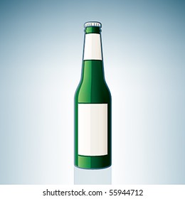 Green Beer Bottle