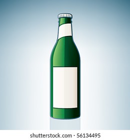 Green Beer Bottle