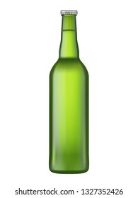 Green Beer bottle mockup - 