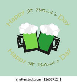 green beer on St. Patrick's Day