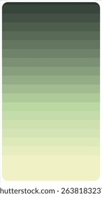 Green beige gradient eps with the rounded corner with the nice touch of step gradient.