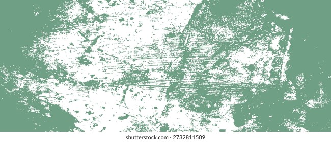Fondo verde y beige del grunge con los puntos del semitono y la textura desgastada de la vendimia