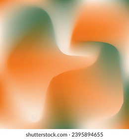 green beige peach orange color gradiant illustration. green beige peach orange color gradiant background. not focused image of bright green beige peach orange color gradation.
