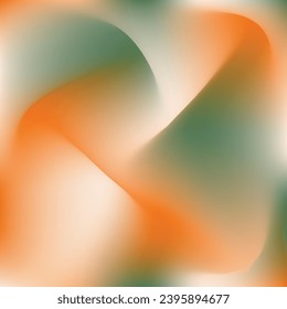 green beige peach orange color gradiant illustration. green beige peach orange color gradiant background. not focused image of bright green beige peach orange color gradation.
