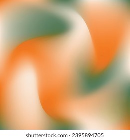 green beige peach orange color gradiant illustration. green beige peach orange color gradiant background. not focused image of bright green beige peach orange color gradation.
