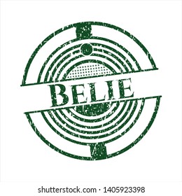 Green Belie distressed rubber texture